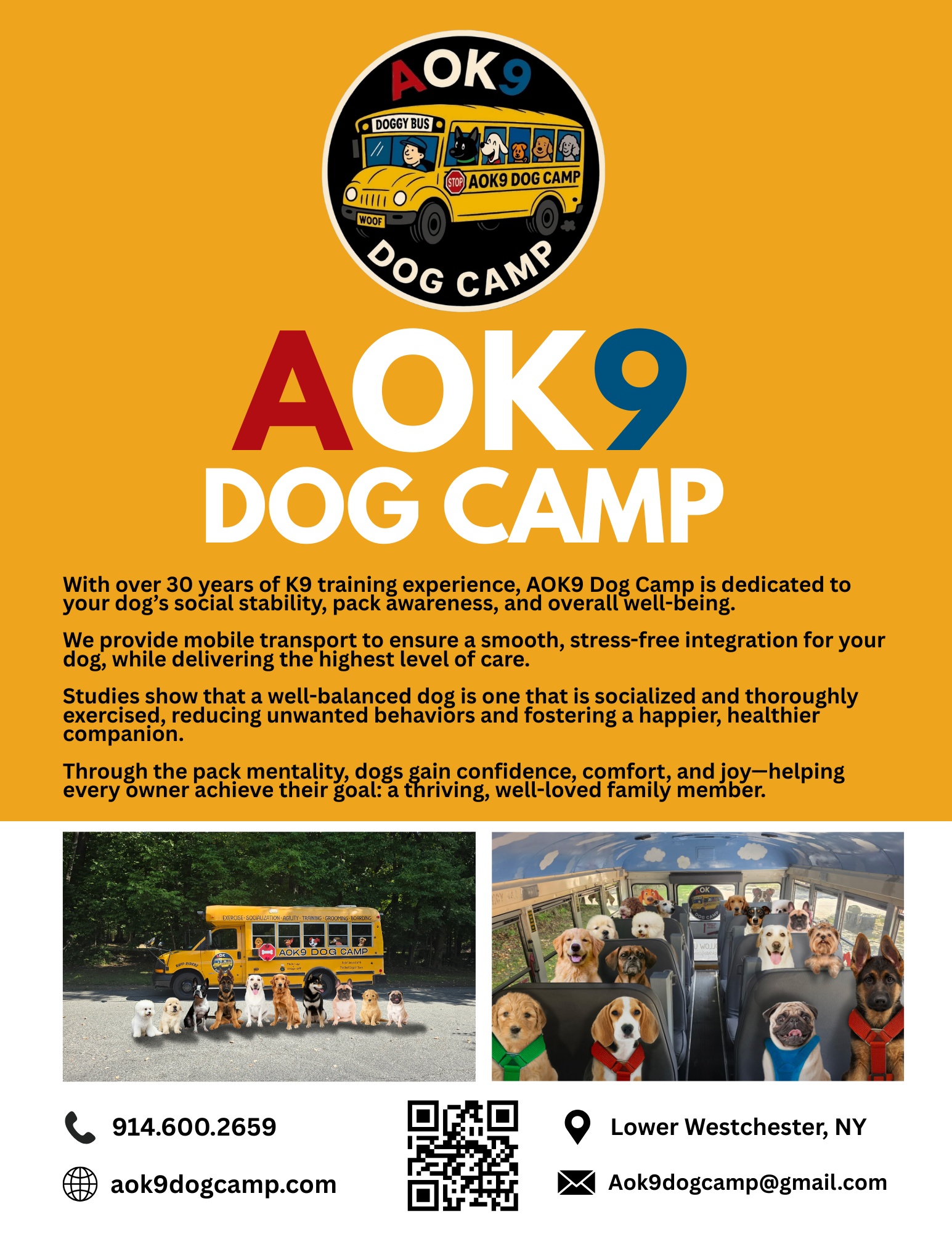 SIGN UP! Click here for Dog Info & Checklist